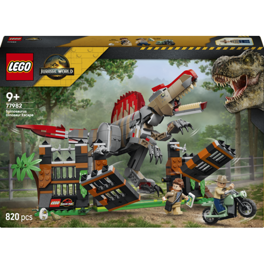 Lego Spinosaurus Dinosaur Escape